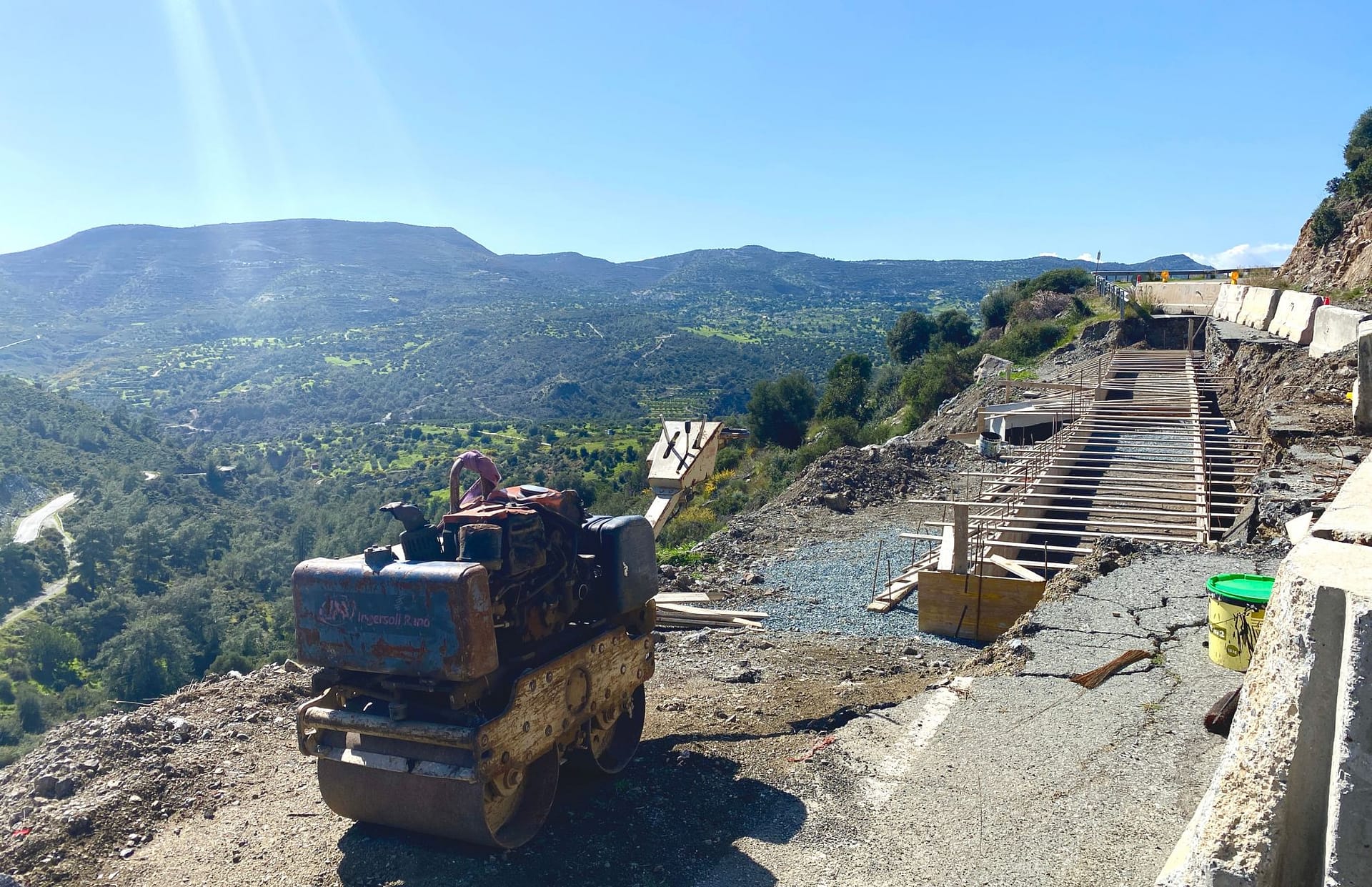 hillside construction